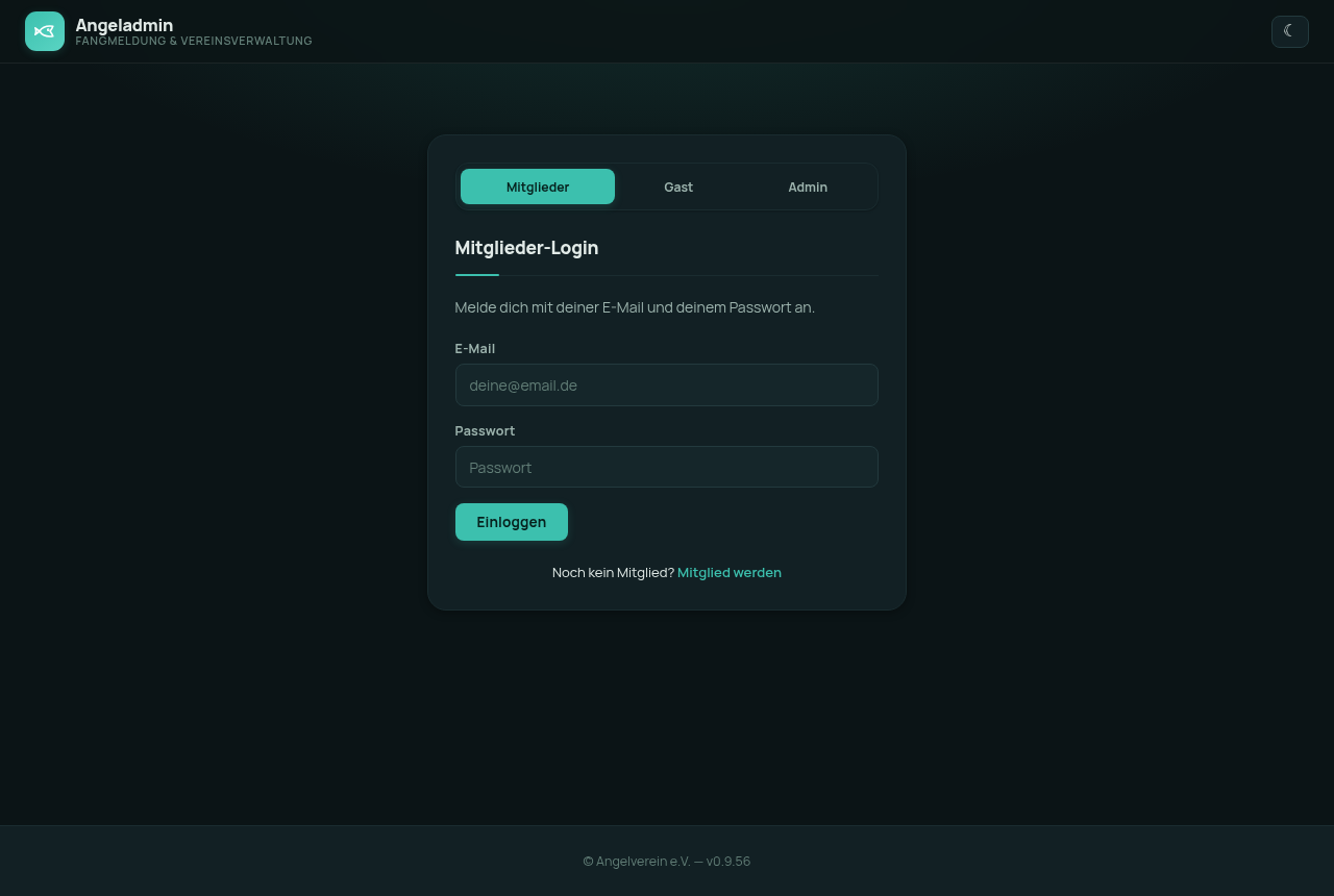 Login-Seite